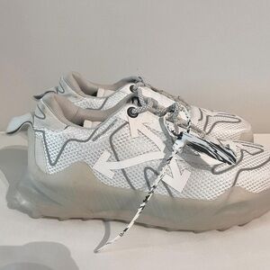 OFFWHITE ODSY-1000 “Transparent Sole- White Silver”